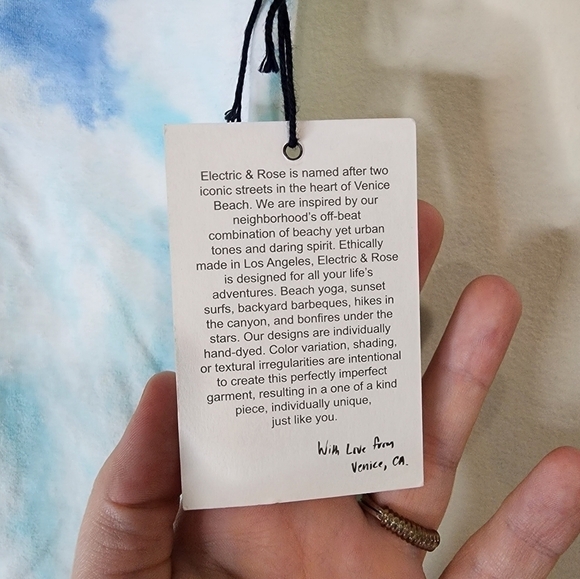 NWT Electric & Rose Tie Dye Women XS Medano Athletic Printed Bike Workout Shorts - Picture 4 of 10